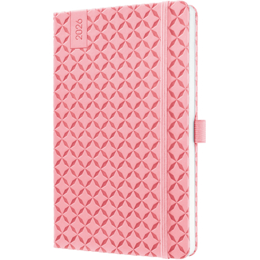 JOLIE Agenda Flair 2026 J6111 1S/2P rose pink ML A5