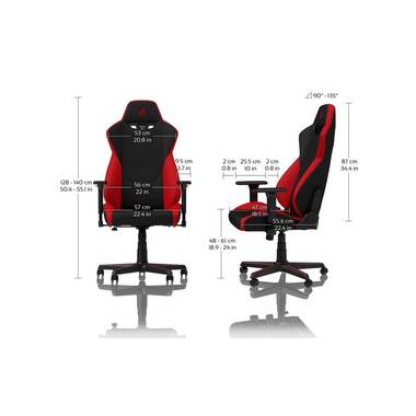 Nitro Concepts Gaming-Stuhl S300 Rot