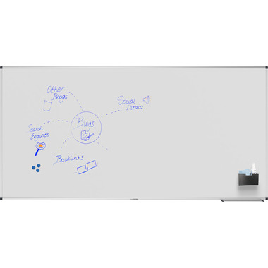 LEGAMASTER Whiteboard 100x200cm 7-108264 Unite Plus emailliert