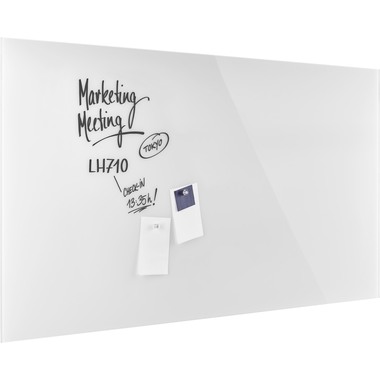 MAGNETOPLAN Design-Glasboard 2000x1000mm 13409000 bianco, magnetico