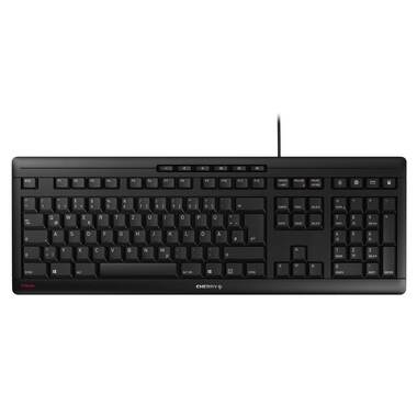 Cherry Tastatur Stream DE-Layout Schwarz