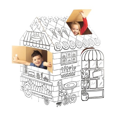 FELLOWES Spielhaus BANKERS BOX 1232501 Candy Shop 121x97x81cm