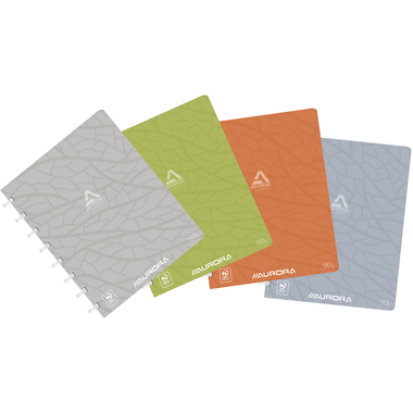 ADOC Cartella ad anelli DESIGN A5 3055.5 ass., a scacchi 144 pagine