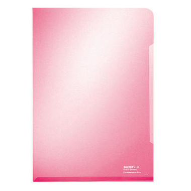 LEITZ Cartelline Premium A4 41530025 rossi, 0,15mm 100 pezzi