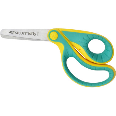 WESTCOTT Ciseau Softrgip Ergo 13cm E-22003 00 jaune/turquoise