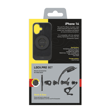 LockPro-Cover Drehen und Fixieren für iPhone 16 | SBS