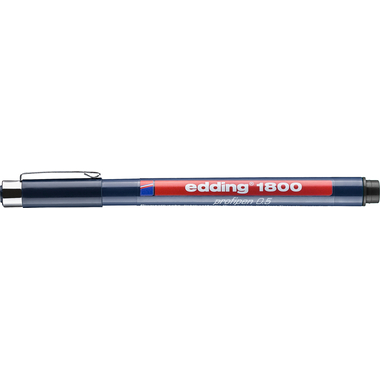 EDDING Profipen 1800 0.50mm 1800-1-05 noir