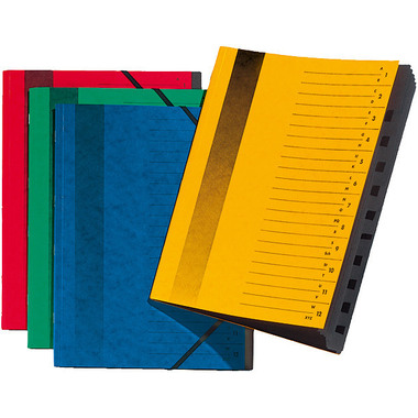 PAGNA Dossier de coll. A4 24122-01 rouge