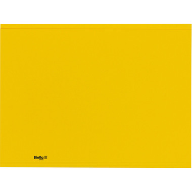 BIELLA Vertikalmappe Recycolor 25342720U 32x23,3/24,3cm, gelb 100 St.