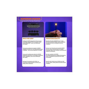 Light My Bricks Lumières-LED pour LEGO® Café 10362