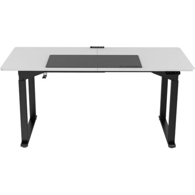 Ultradesk Table de jeu Uplift Noir/Blanc