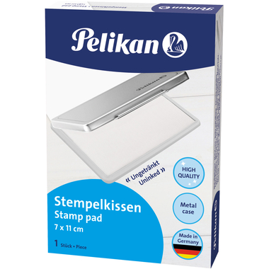 PELIKAN Tampon encreur métal 331264 No.2, sans encre 11x7cm