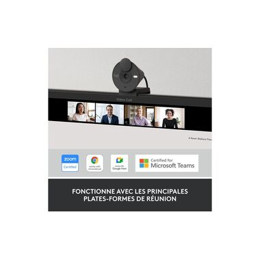 Logitech Webcam Brio 300 Grafite