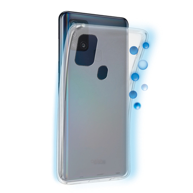Weiche, transparente und mikrobenhemmende Abdeckung für Samsung Galaxy A21s
