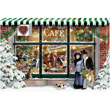 COPPENRATH Adventskalender Schokolade 72545 Herzmomente im Advent