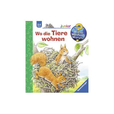 Ravensburger libro per bambini WWW Dove vivono gli animali