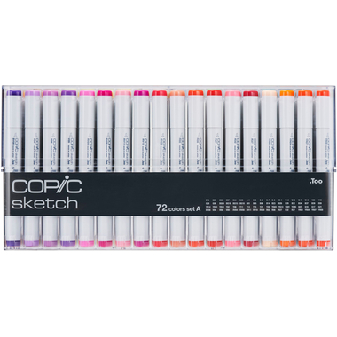 COPIC Marker Sketch 21075160 Set A, 72 Stück