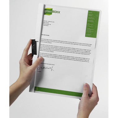 DURABLE Dossier DURACLIP 60 A4 220904 per 60 paginas giallo