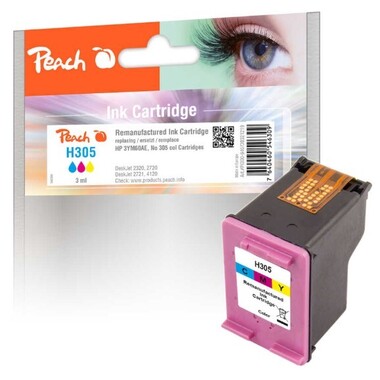 Testina stampante Peach, colore, compatibile con HP No. 305 C, 3YM60AE