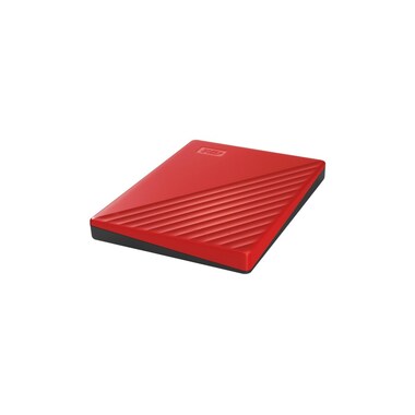 Western Digital Externe Festplatte My Passport 2 TB, Rot