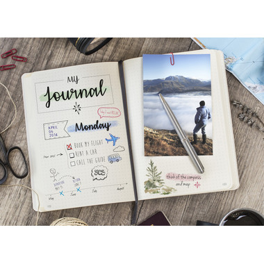 CLAIREFONTAINE AgeBag MyEss A5 793434C Notizbuch dot blau 96 Bl