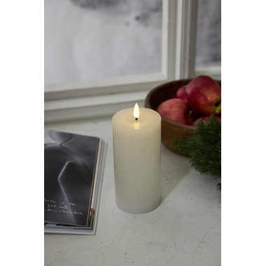 STAR TRADING Bougie LED Flamme Flow 17.5cm 12.061-42 1 blanc