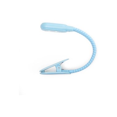 Kikkerland Leselicht Hellblau