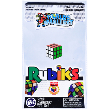 WORLDS SMALLEST Rubik's 1180.00514