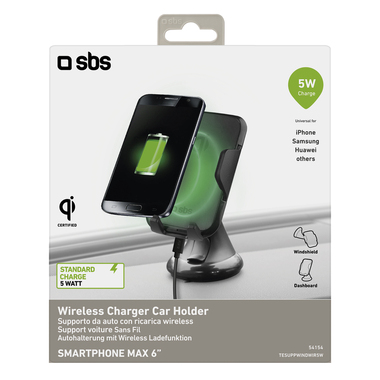 Support de voiture avec recharge sans fil | SBS