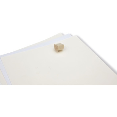 MAGNETOPLAN Design Pinwand-Nadeln 25 Stück 111165549 Wood Series, Birke 18x13x13mm