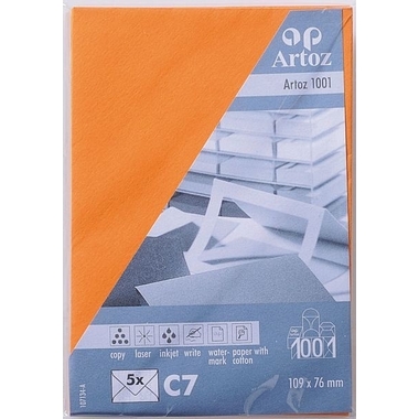ARTOZ Buste 1001 C7 107134185 100g, arancione 5 pezzi