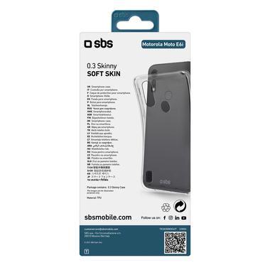 SBS TPU cover for Motorola Moto E6i