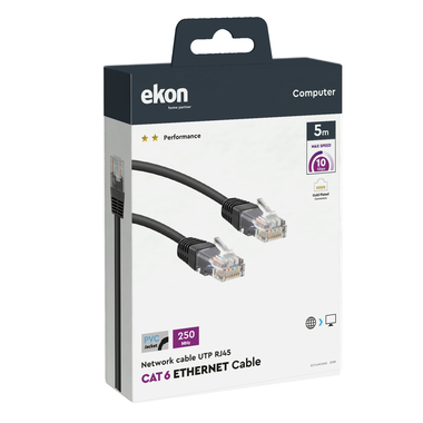 LAN cable for internet connections | Ekon
