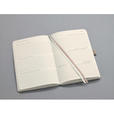 CONCEPTUM Calendrier semainier 2026 C2631 1S/2P taupe 14x9.3cm