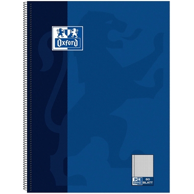 OXFORD Collegeblock A4+ 100050358 quadrettato, 90g 80 fogli