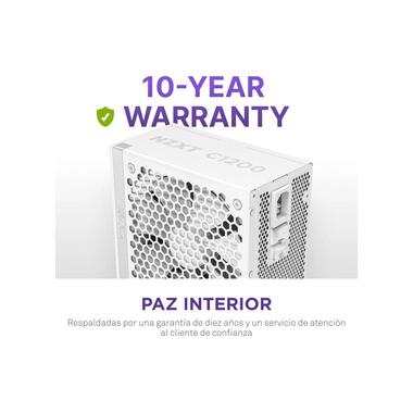 NZXT Netzteil C1200 Gold 1200 W, Weiss