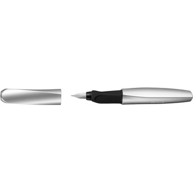 PELIKAN Füllhalter Twist P457 947101 silber
