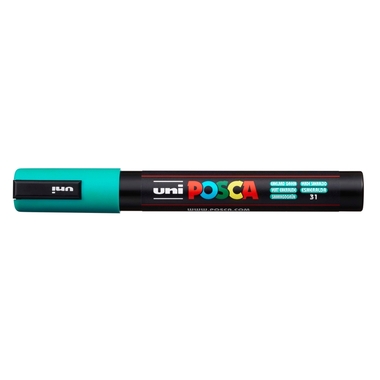 POSCA Marker 1.8-2.5mm PC5MEMERALDG smaragdgrün, Rundspitze