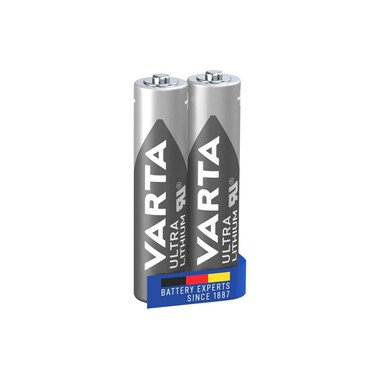 Varta Batteria Ultra Lithium AAA, 2 pezzi