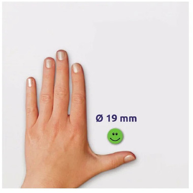 AVERY ZWECKFORM Marcatori 19mm 3858 green 250 pezzi