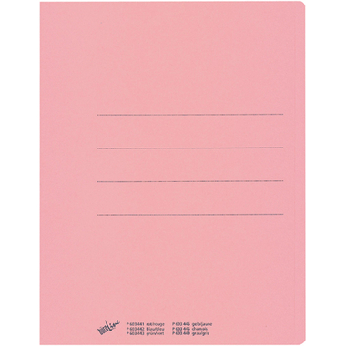 BÜROLINE Cartellina Recycling A4 25040045PE1U rosso 240g/m2 100 pezzi