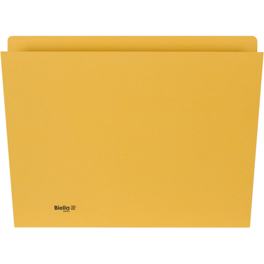 BIELLA Vertikalmappe A4 25542420U gelb 240g 100 Stück