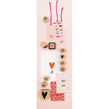 RICO DESIGN Tamponsset Amour 99001.78.21 9 pièces