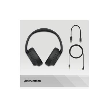 Sony Wireless Over-Ear-Kopfhörer WH-CH720N Schwarz
