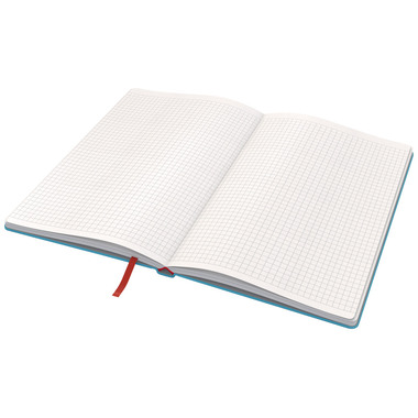 LEITZ Notizbuch Cosy A5 4454-00-61 kariert, 90g blau
