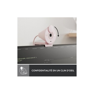 Logitech Webcam Brio 300 Rose