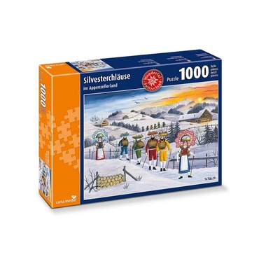 Carta.Media Puzzle New Year's Mummers in Appenzellerland
