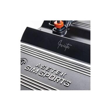 Asetek Racing Invicta Accelerator und Brake Pedal Aluminium Nero Arancione