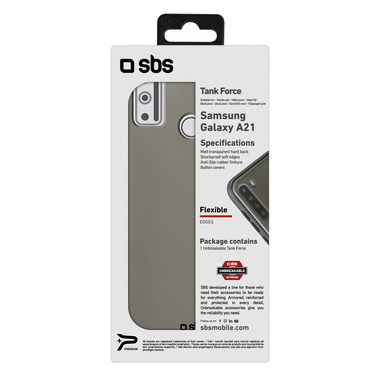 Cover rigida antiscivolo per Samsung Galaxy A21