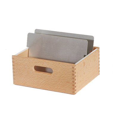 FLÜCK Karteikasten A5 A5QUER/15 Buche 23.3x10x15cm